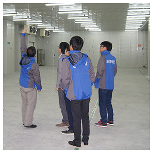 志翔領馭冷庫實施現(xiàn)場